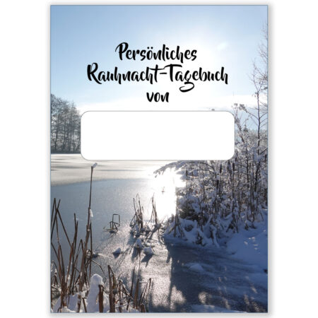 Rauhnacht-Tagebuch, Broschüre, 20 Seiten